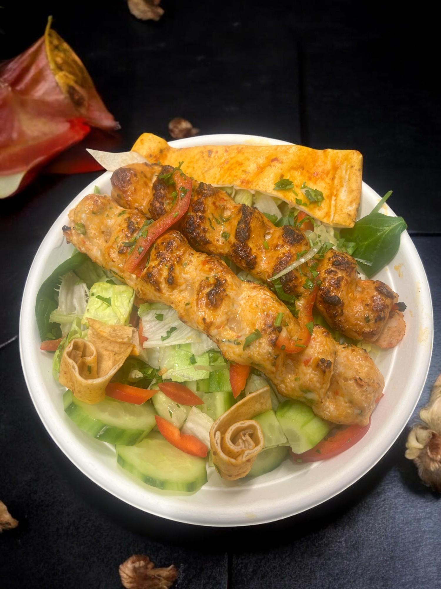 Chicken Kebab Salad Bowl