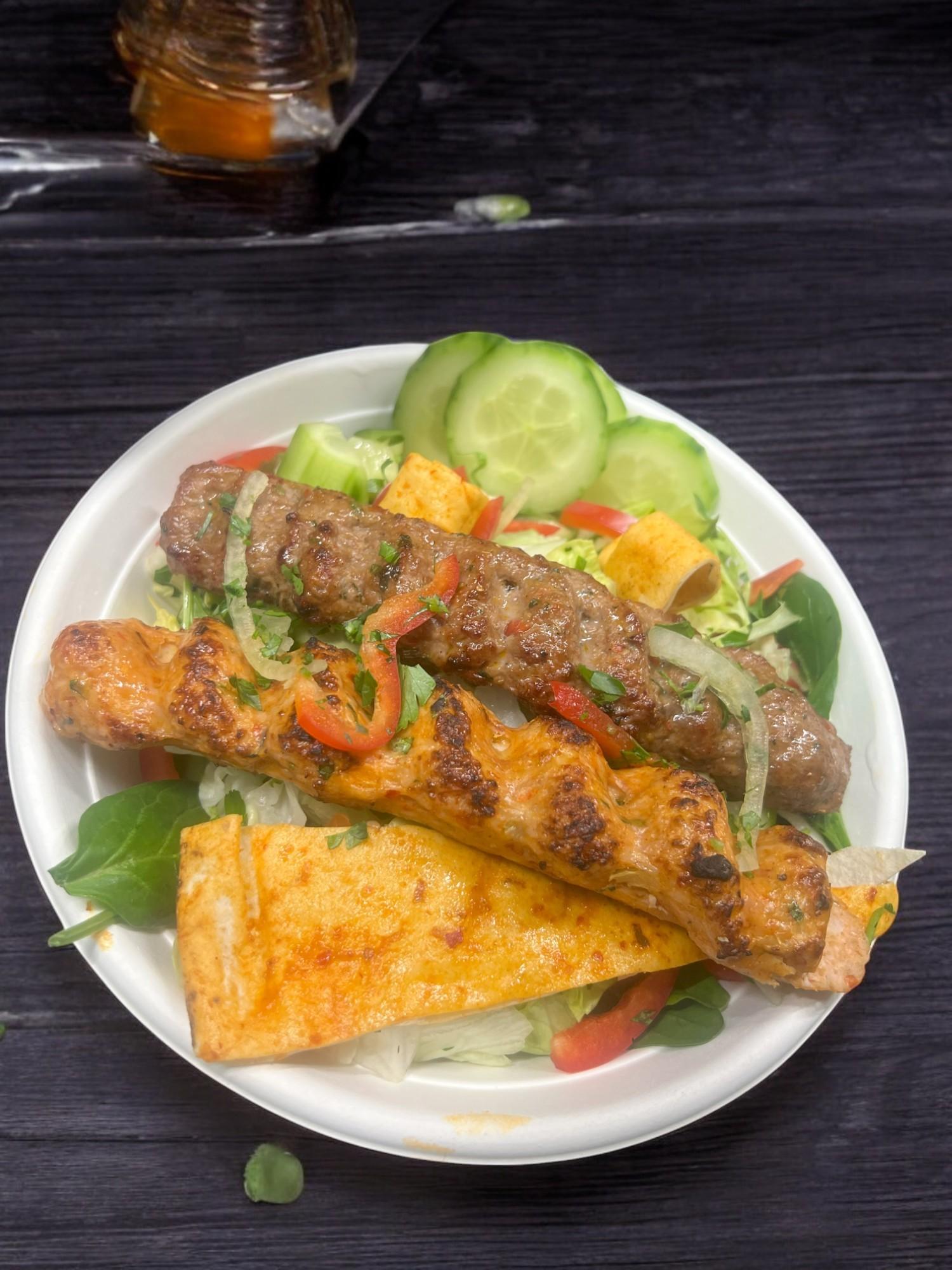 Mix Kebab Salad Bowl