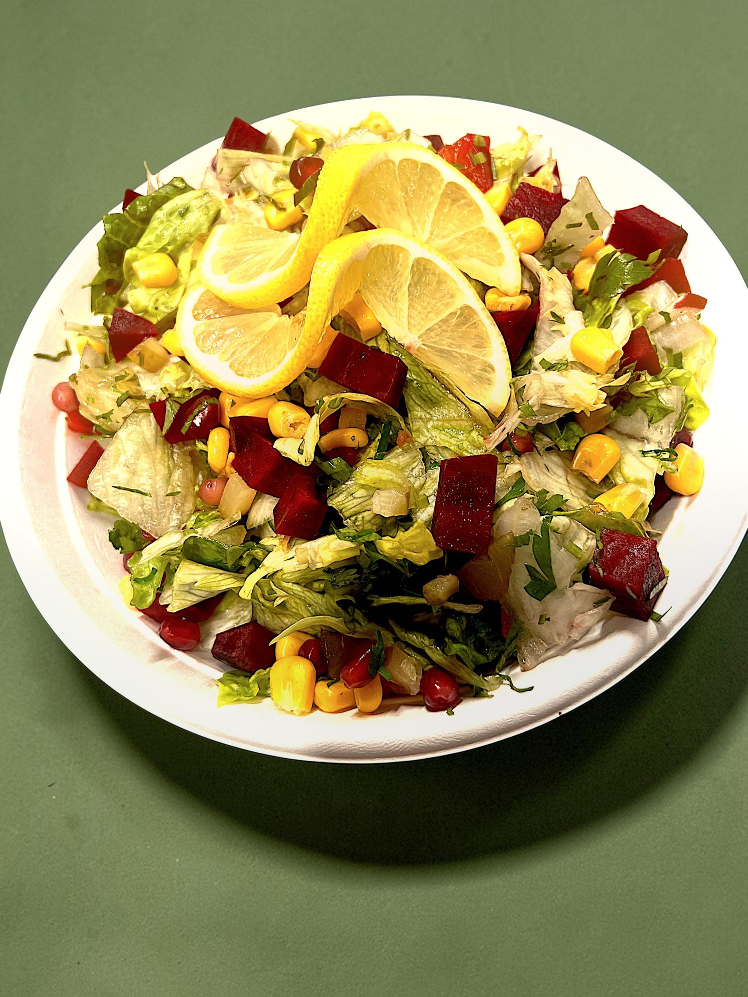 Beetroot Green Salad