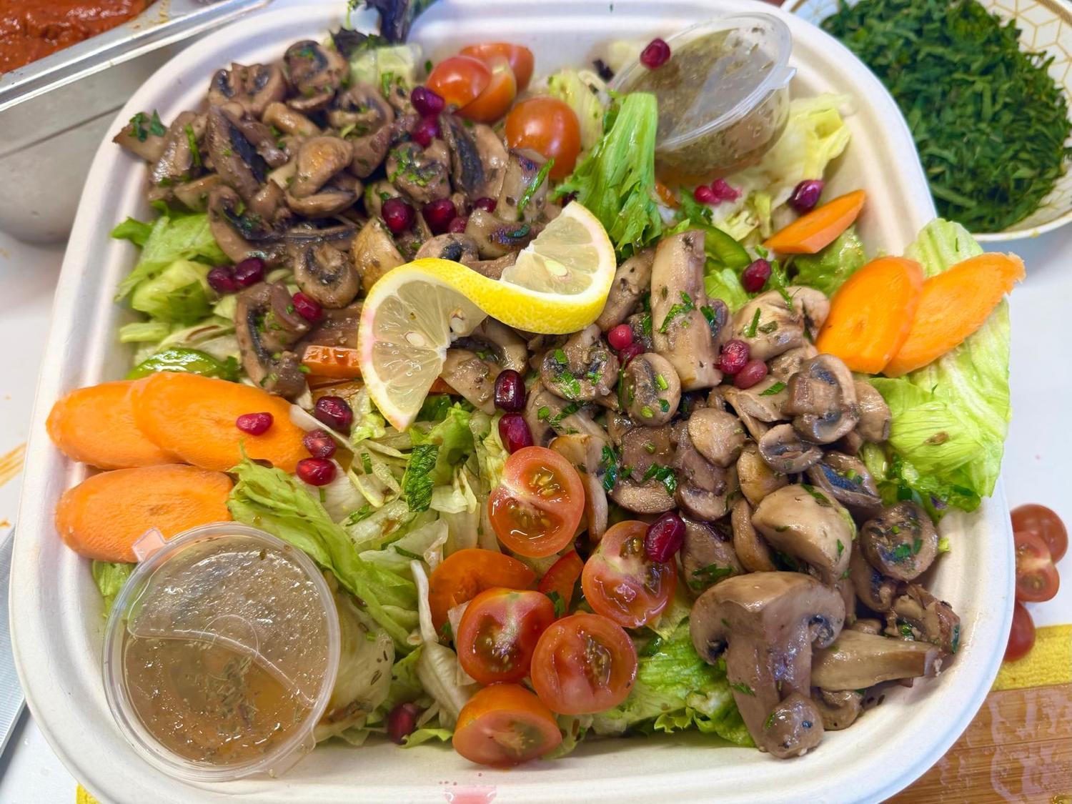 Mushroom Salad Platter