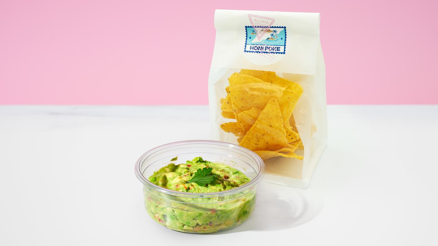 Guacamole + tortilla chips