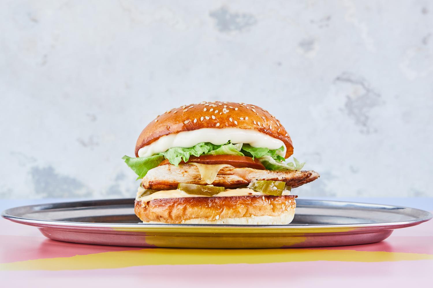 Rachel Chicken Burger
