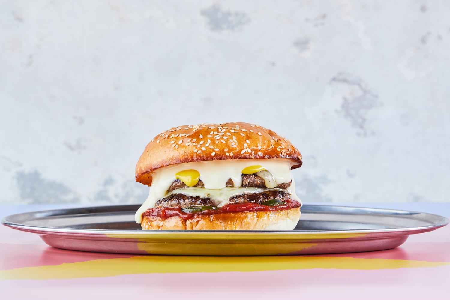 Double Cheesus Burger