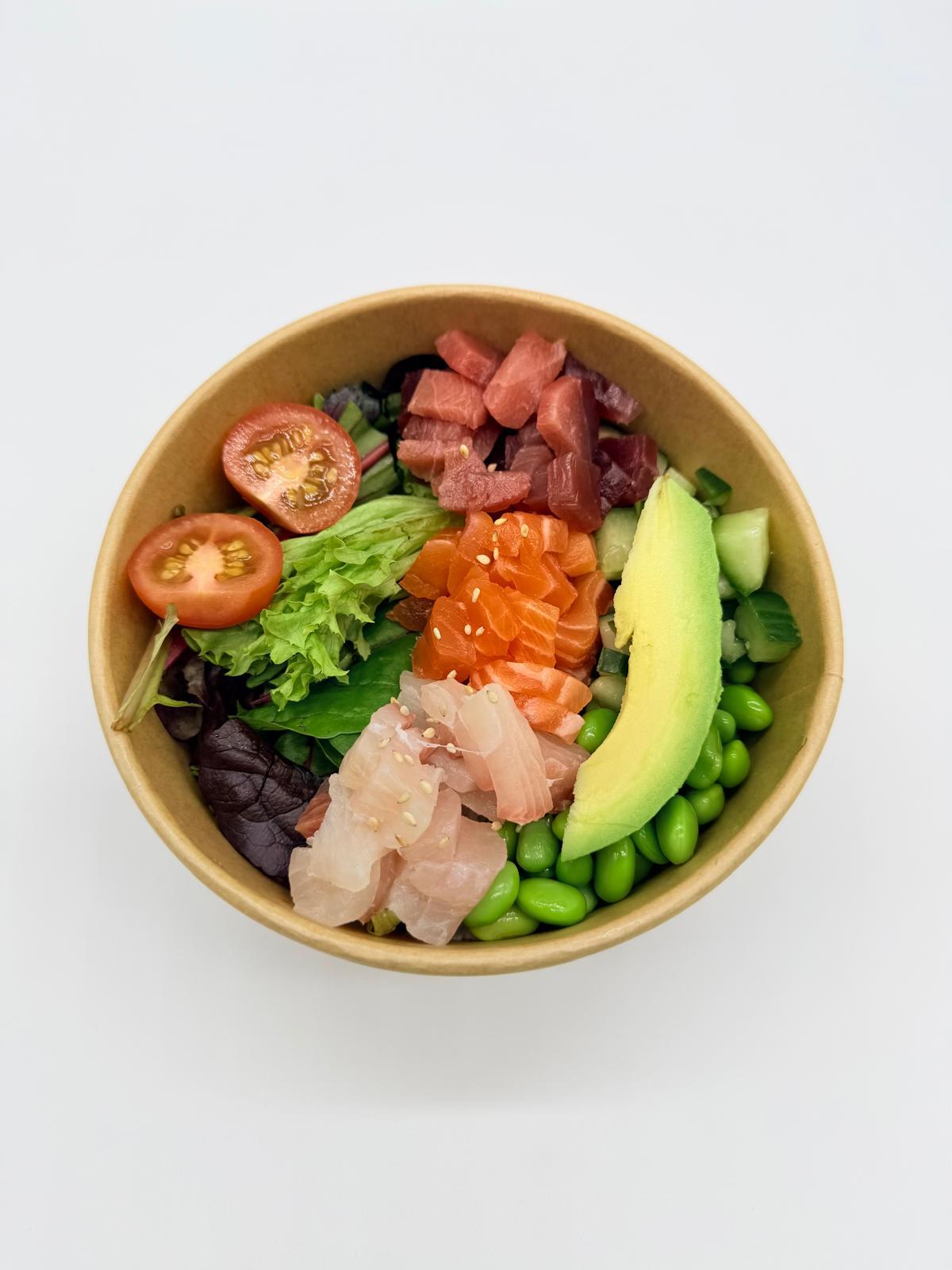 Mixed Fish Poke Bowl (A)