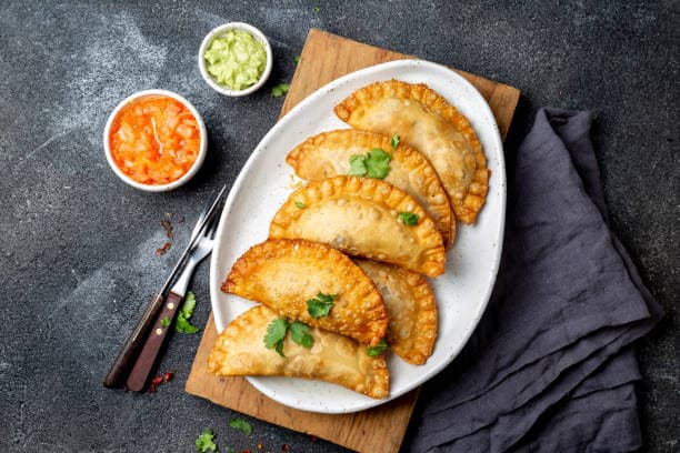 Mix of empanadas