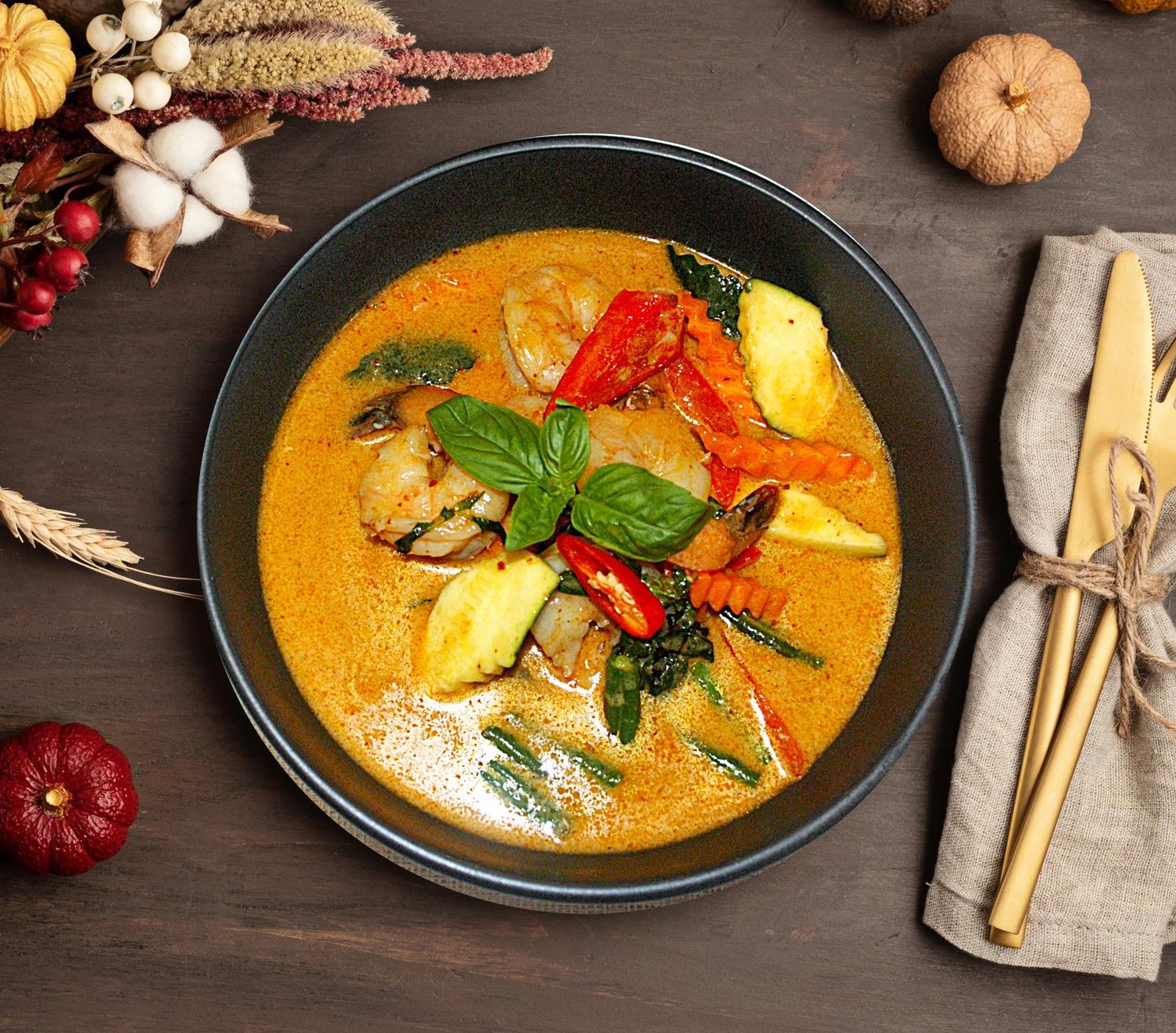 Red Curry Prawn