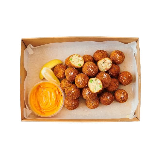 Pumpkin, Thyme and Fetta Arancini