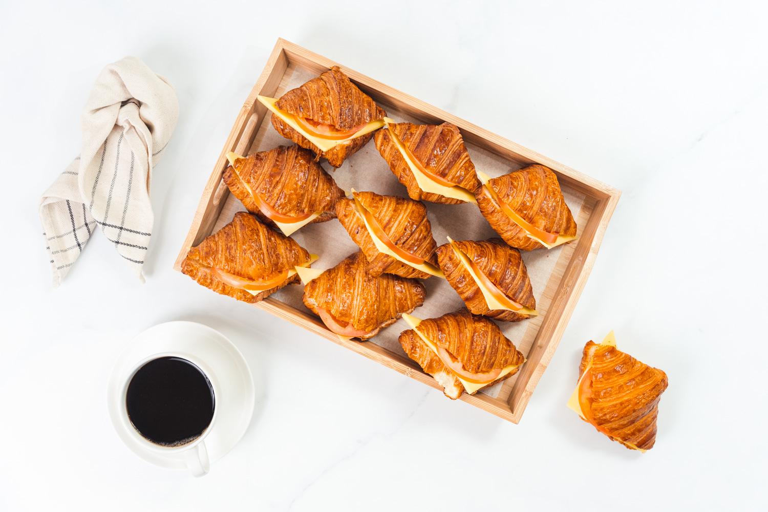 Tomato & Cheese Mini Croissant