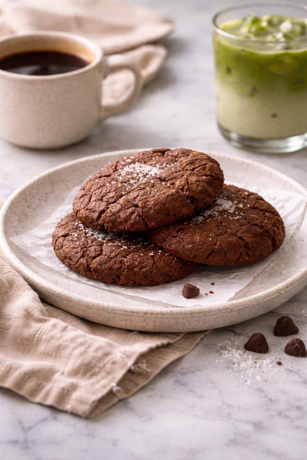 Dark Chocolate Cookie, Sea Salt, Milk Chocolate