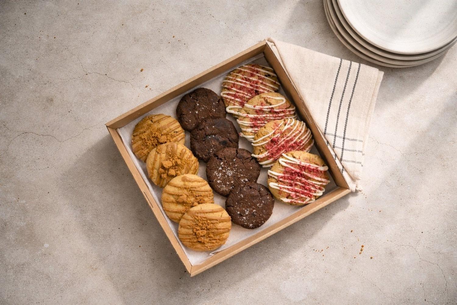 Cookie Mixed Box (12 Pieces)