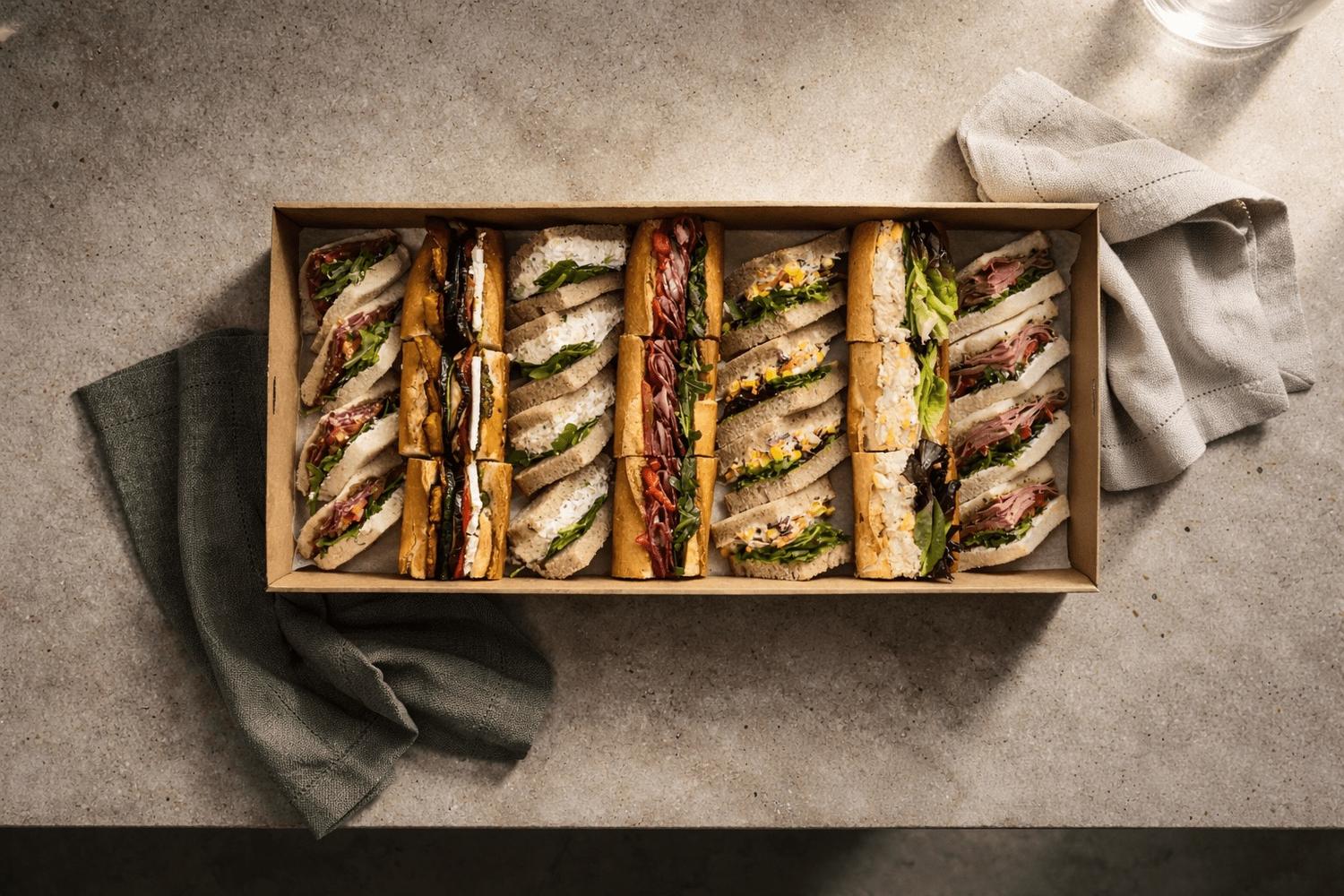 Points and Baguettes Shared Lunch Box