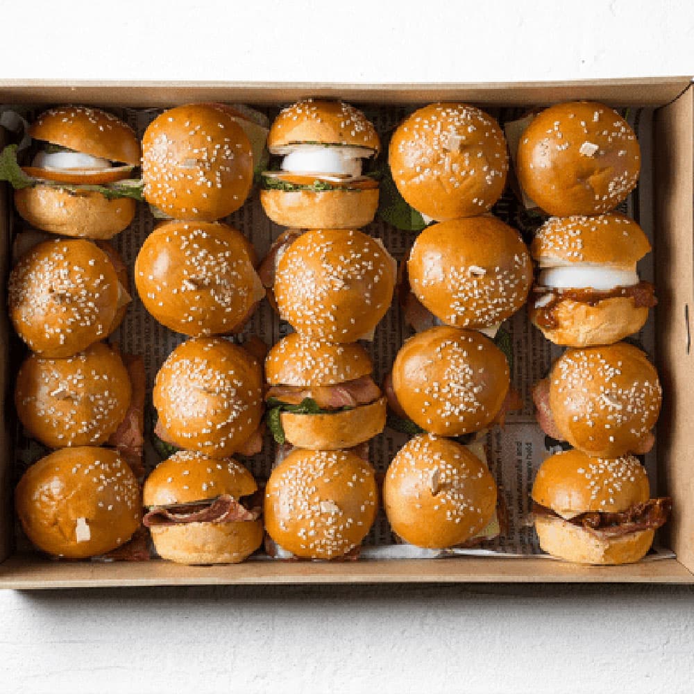 Crispy Bacon, Egg & Cheese Slider
