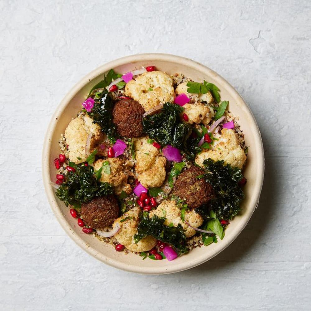 Falafel and Cauliflower