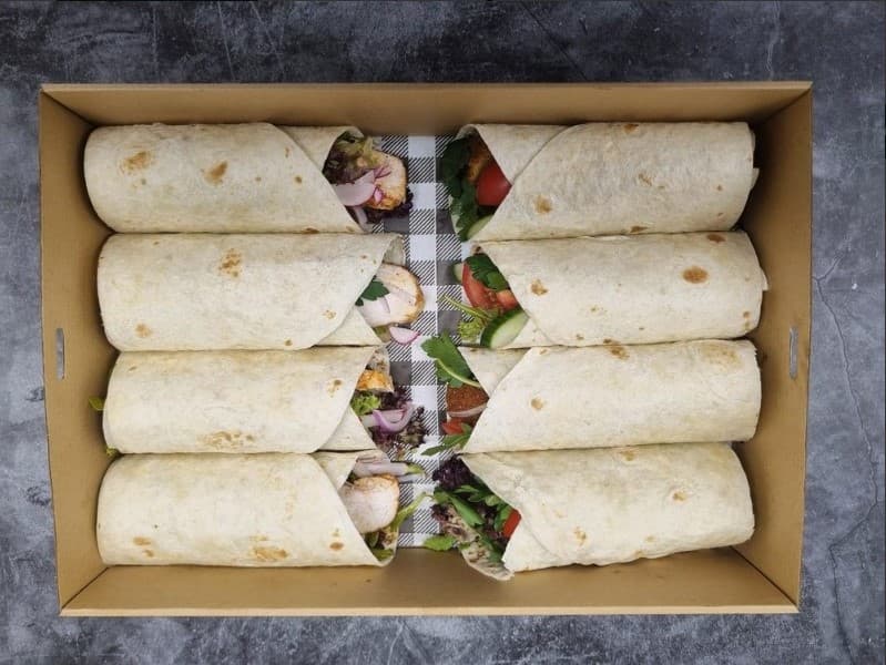 Wraps Platter (10 Halves)