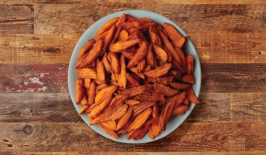Sweet Potato Wedges with Dipping Sauces