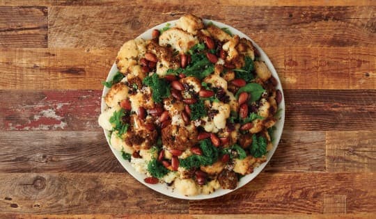 Roasted Cauliflower & Quinoa Salad, Reg Platter