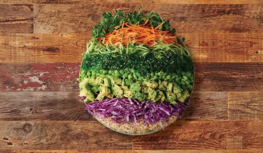 Vege Poke Salad, Regular Platter