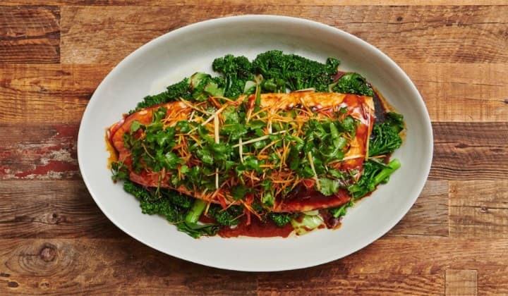 Baked Tasmanian Salmon Side