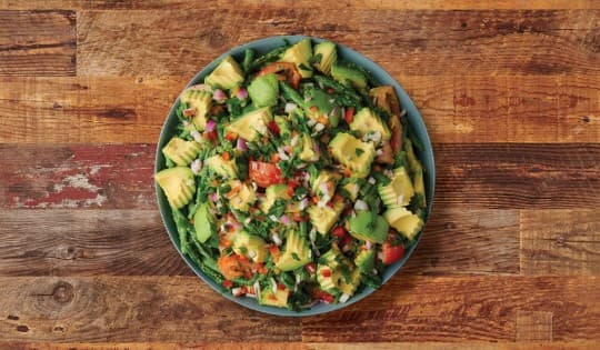 Avocado & Bean Vinaigrette Salad, Regular Platter
