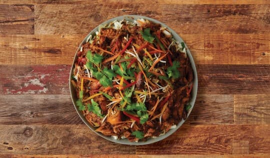 Thai Marinated Chicken Salad, Large Platter