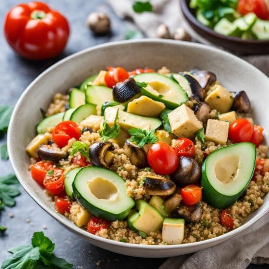 Tofu Bush Tukka Poke Bowl