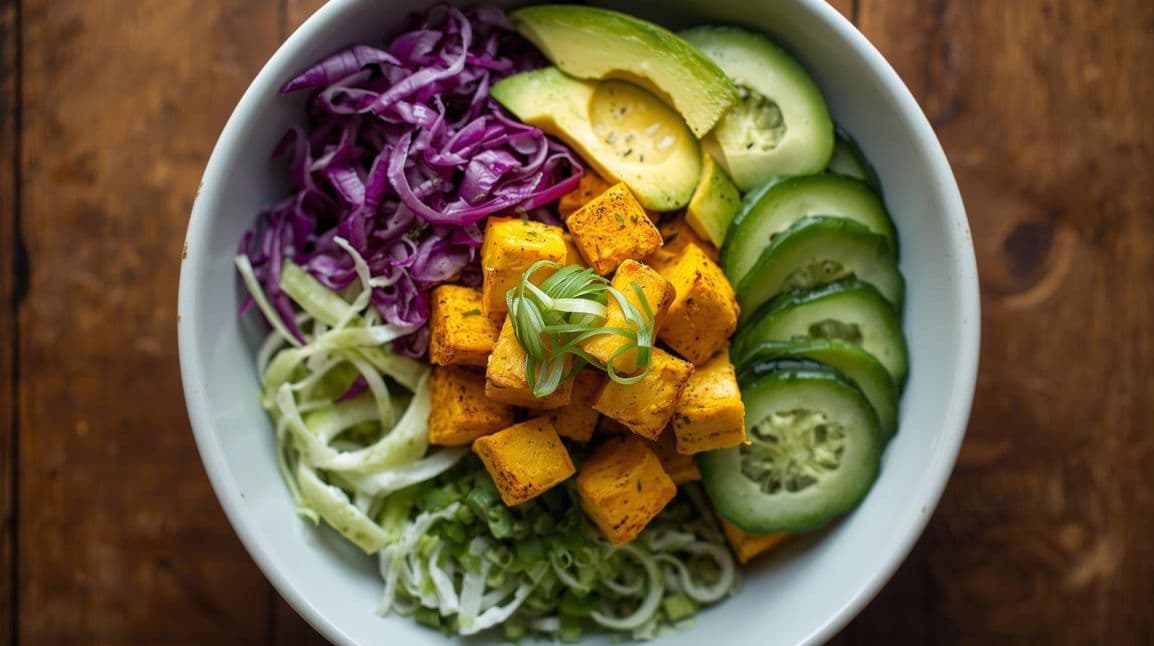 Macadamia Tofu Power Bowl
