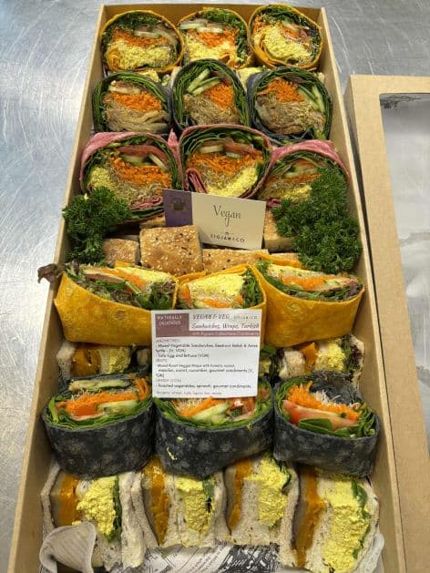 Veg/VGN Sandwich, Wrap & Turkish Box (Large)