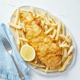 Battered Fish and Chips