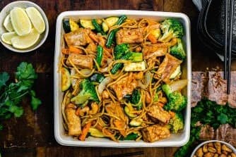 Cashew Nut Noodles Platter