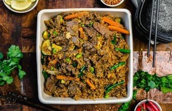 (Very) Nasic Goreng Platter
