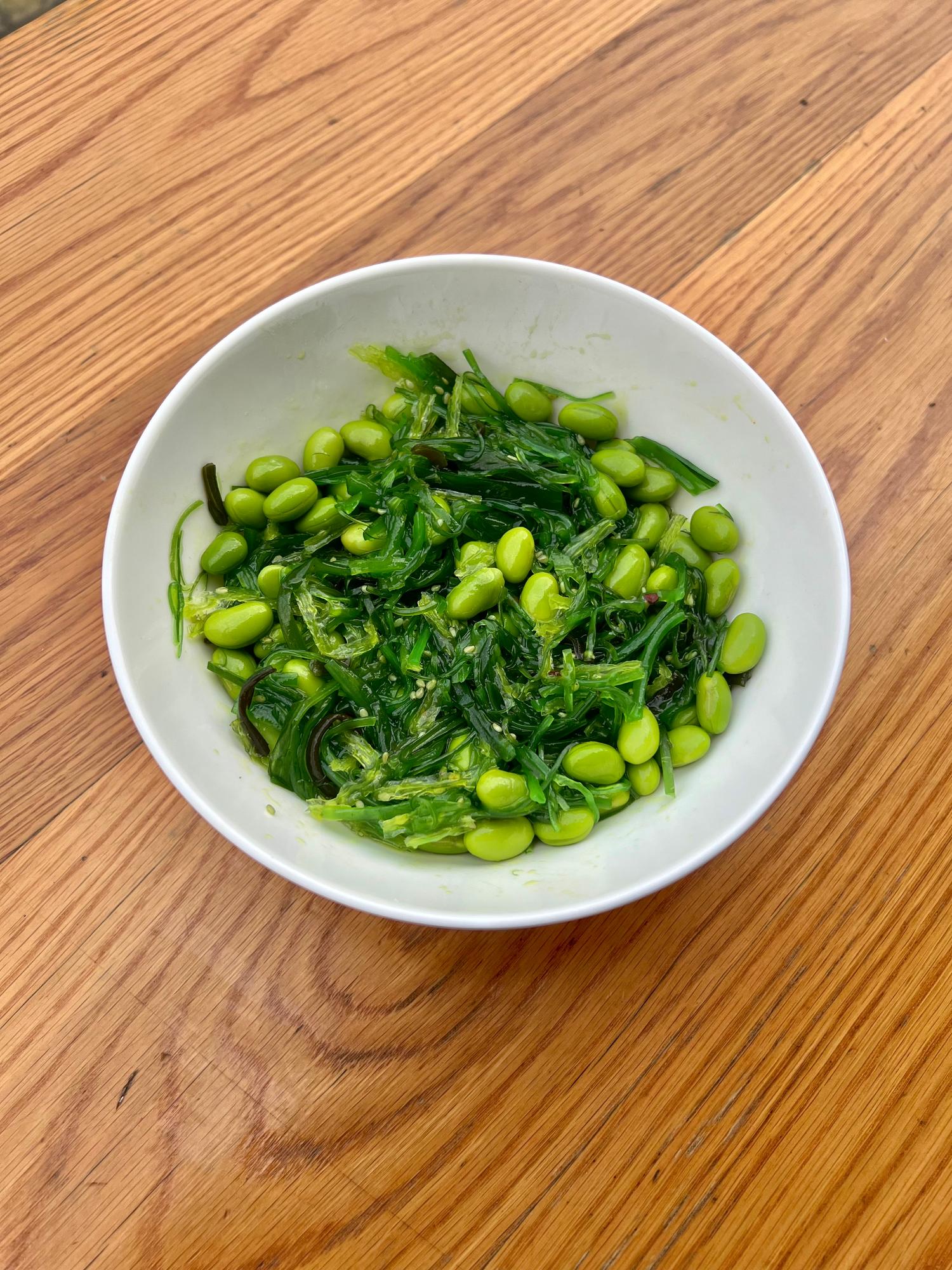 Seaweed & Edamame Salad