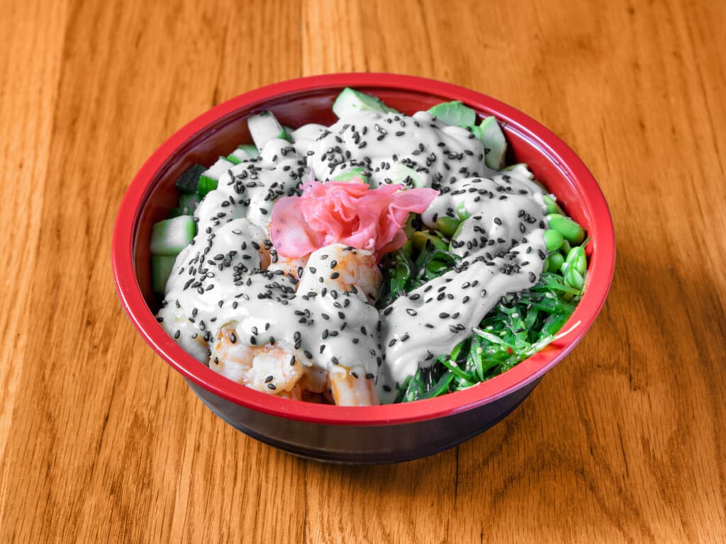 Cooked Prawn Poke