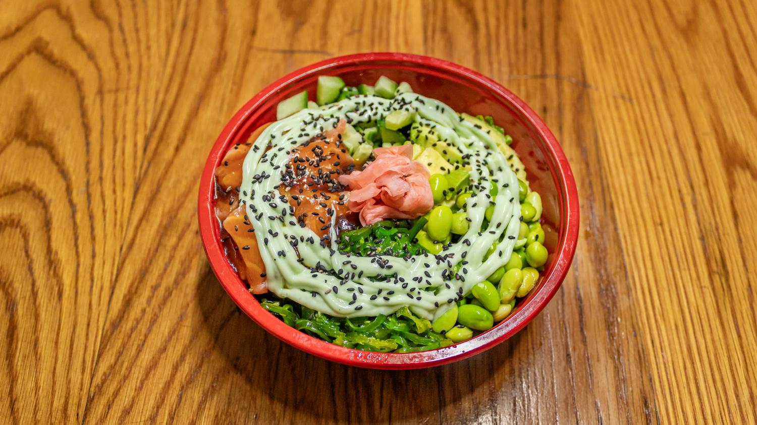 Salmon poke