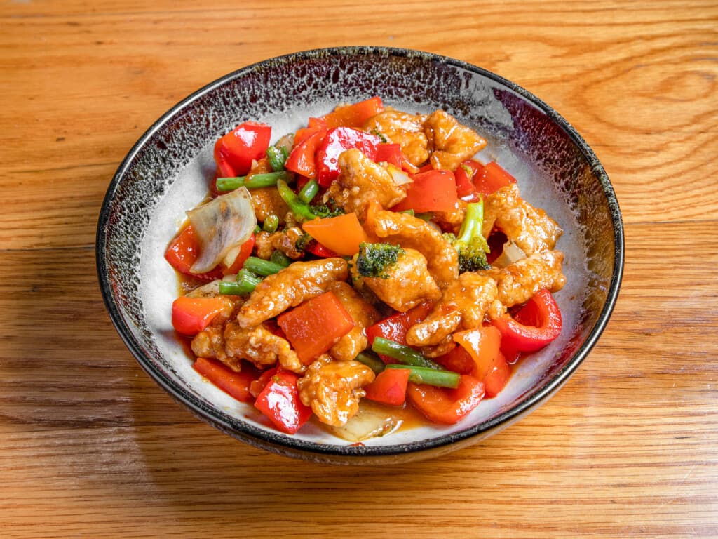 Crispy Chicken Fillet Stir Fry