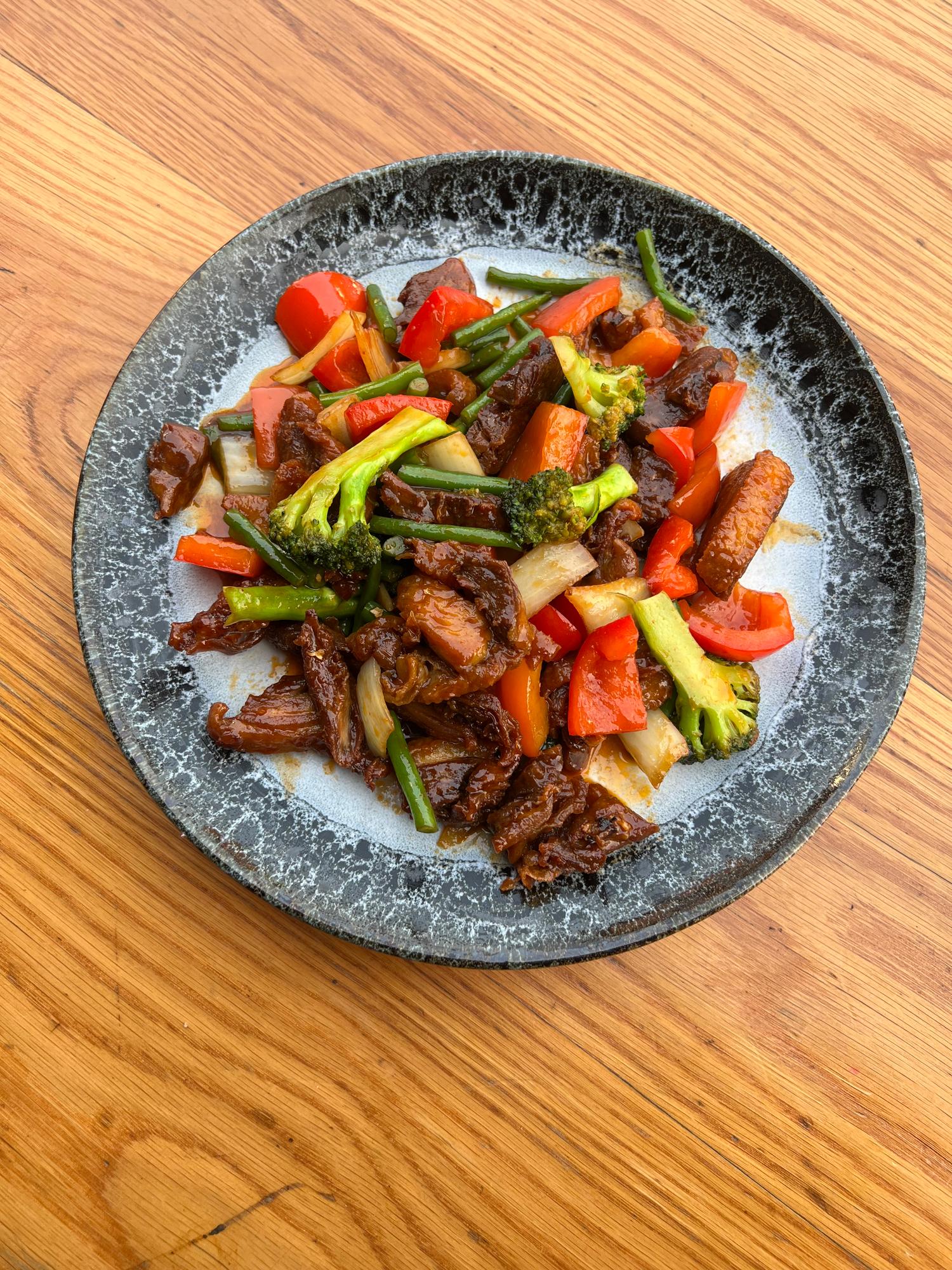 Roasted Duck Fillet Stir Fry