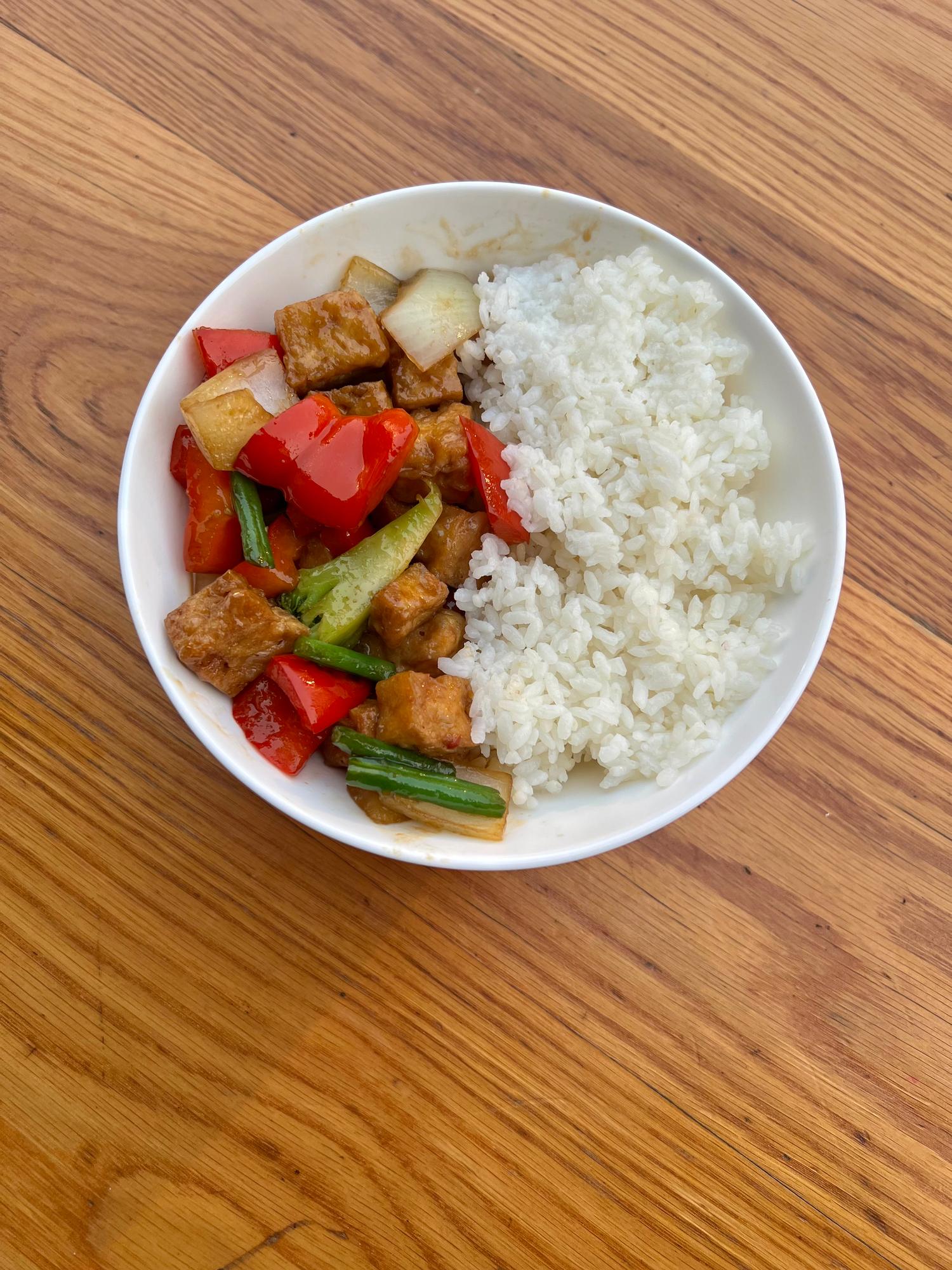Crispy Tofu Stir Fry