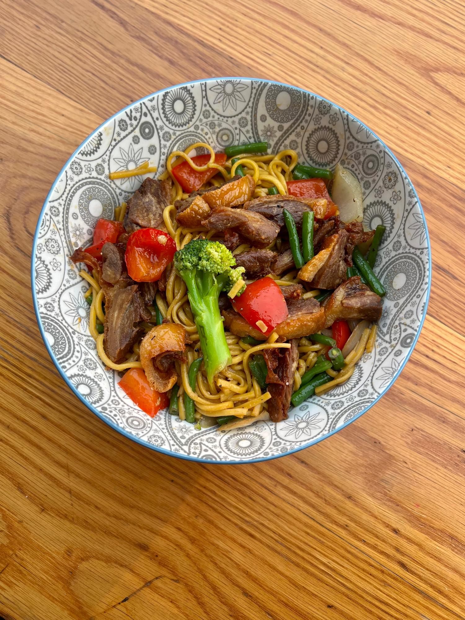 Roasted Duck Fillet Noodles
