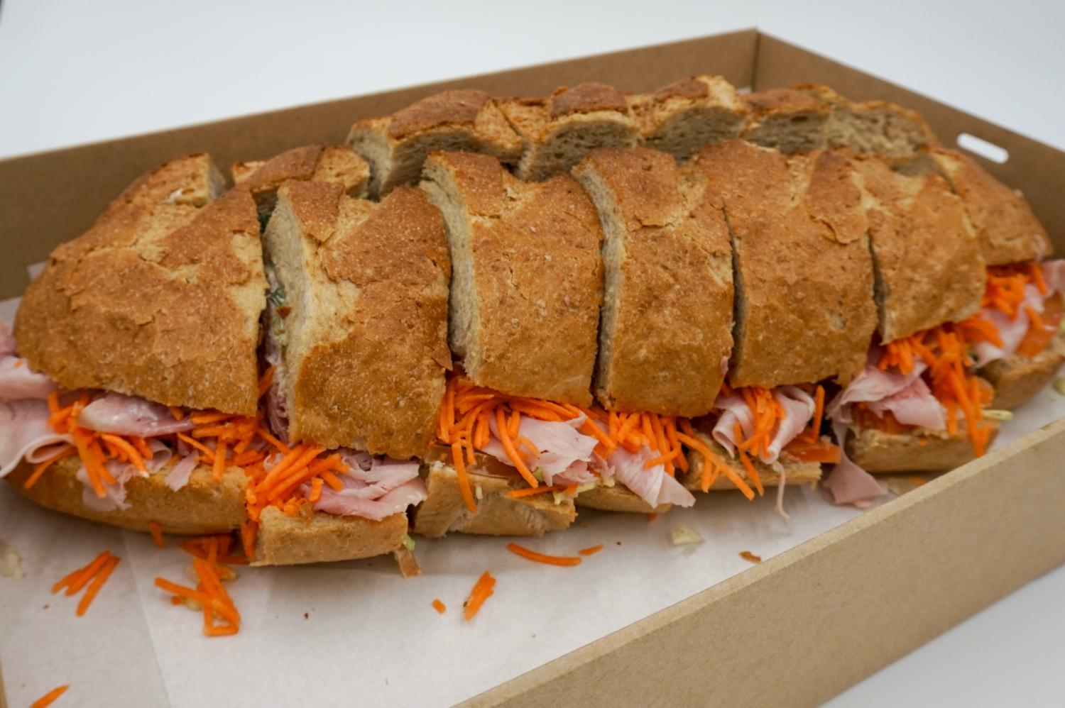 Smoked Ham Sandwich Platter