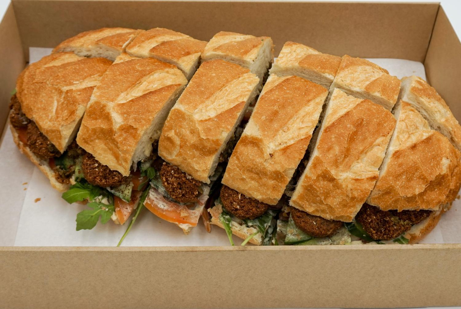 Falafel Sandwich Platter