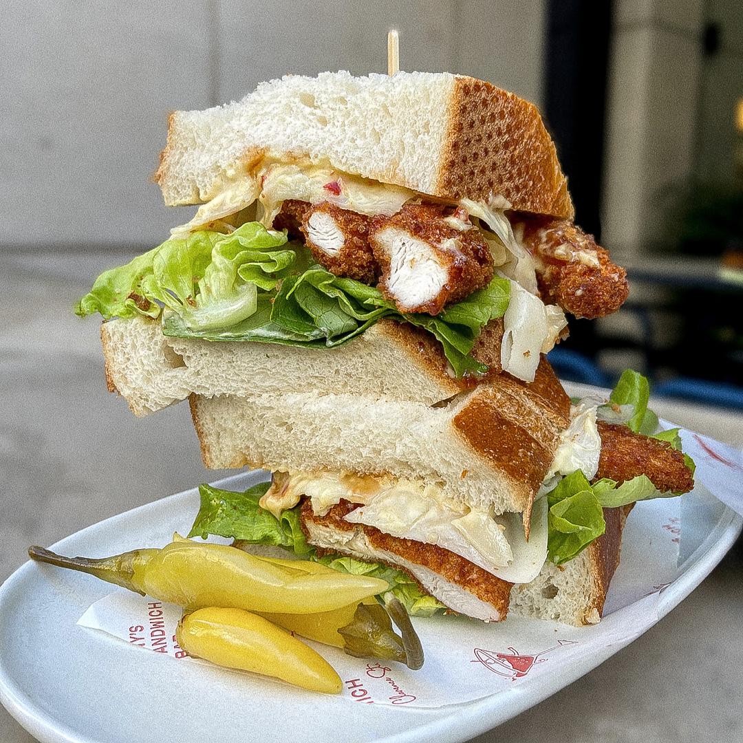 Crumbed Chicken Sandwich (Single)