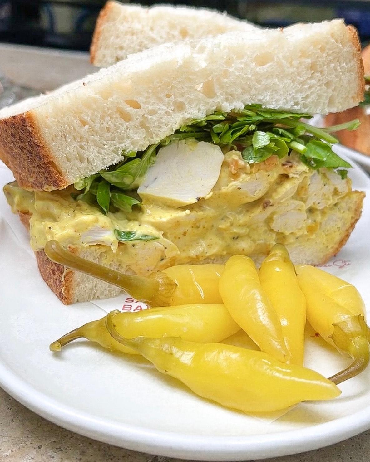 Coronation Chicken Sandwich (Single)