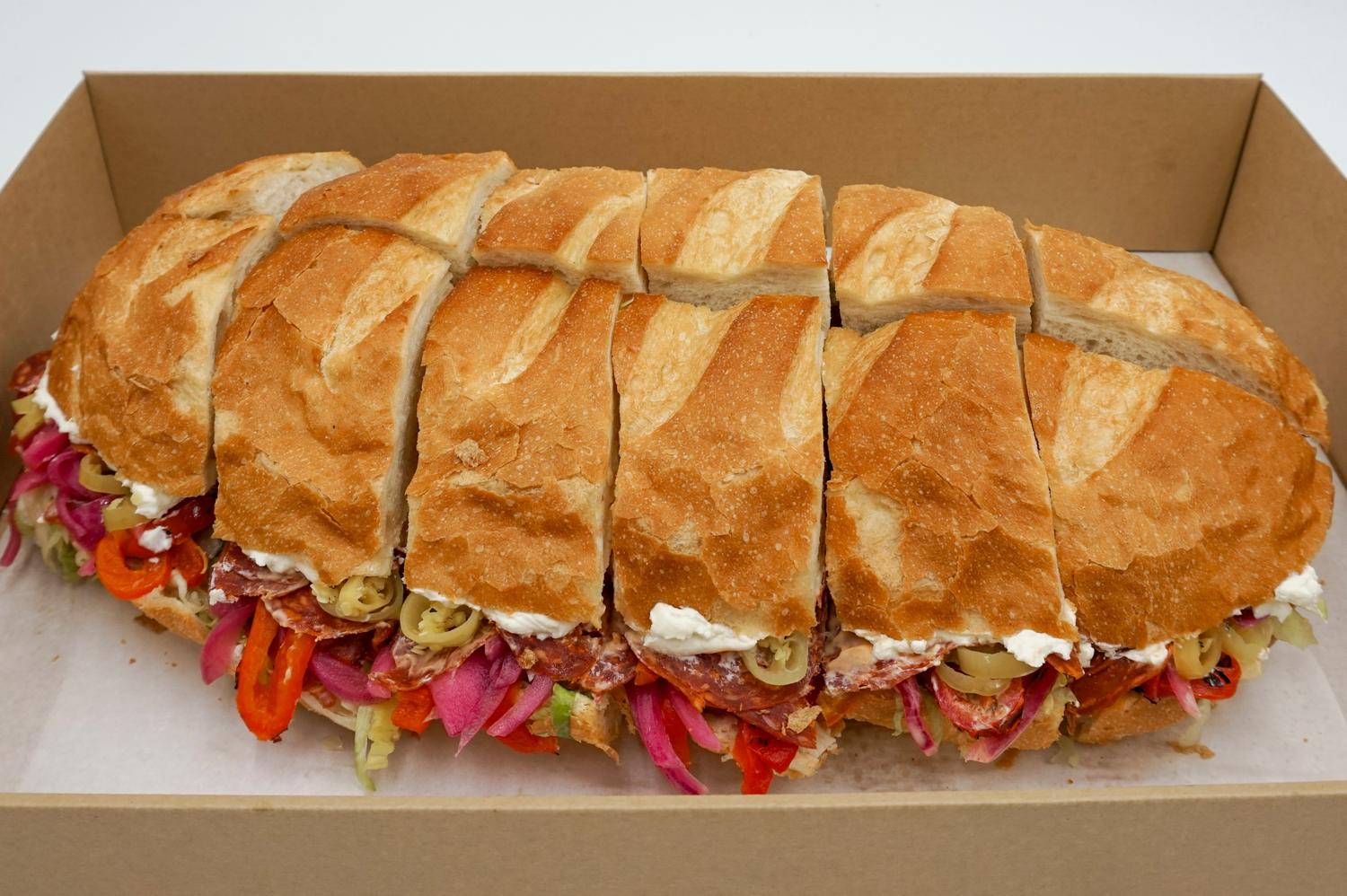 Hot Salami Sandwich (Platter)