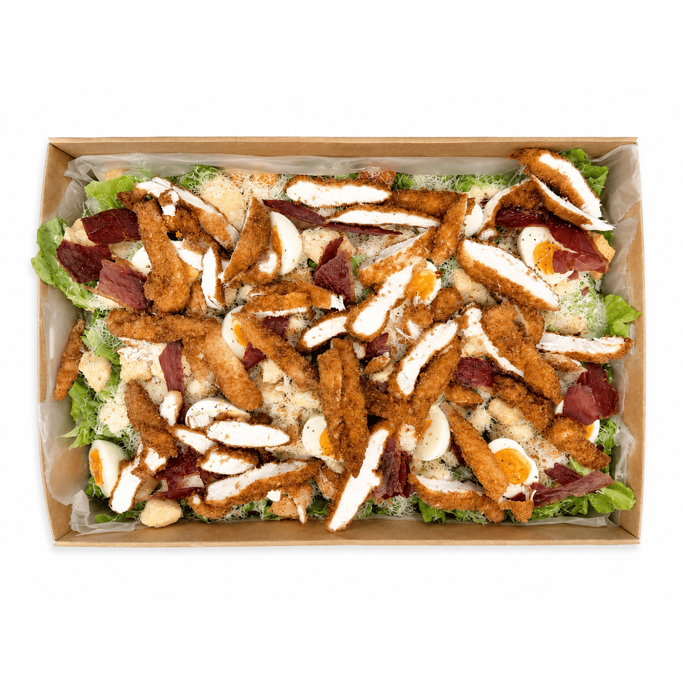 Crumbed Chicken Caesar Salad Platter (Small)