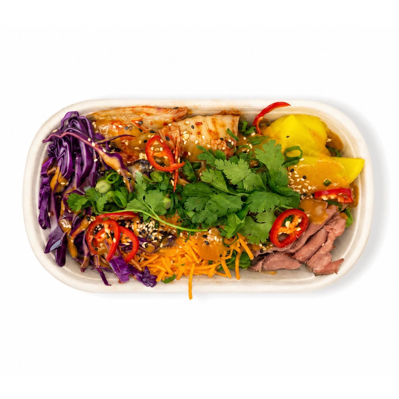 Korean Rare Beef Salad (Single)
