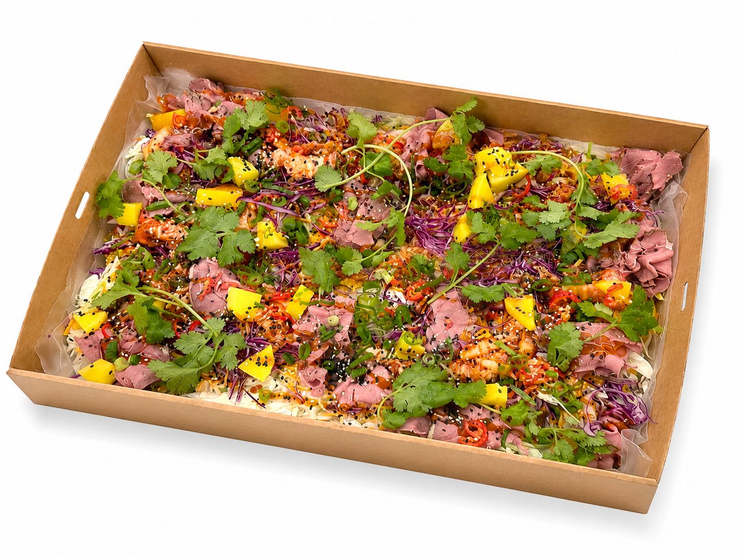 Korean Rare Beef Salad Platter (Large)