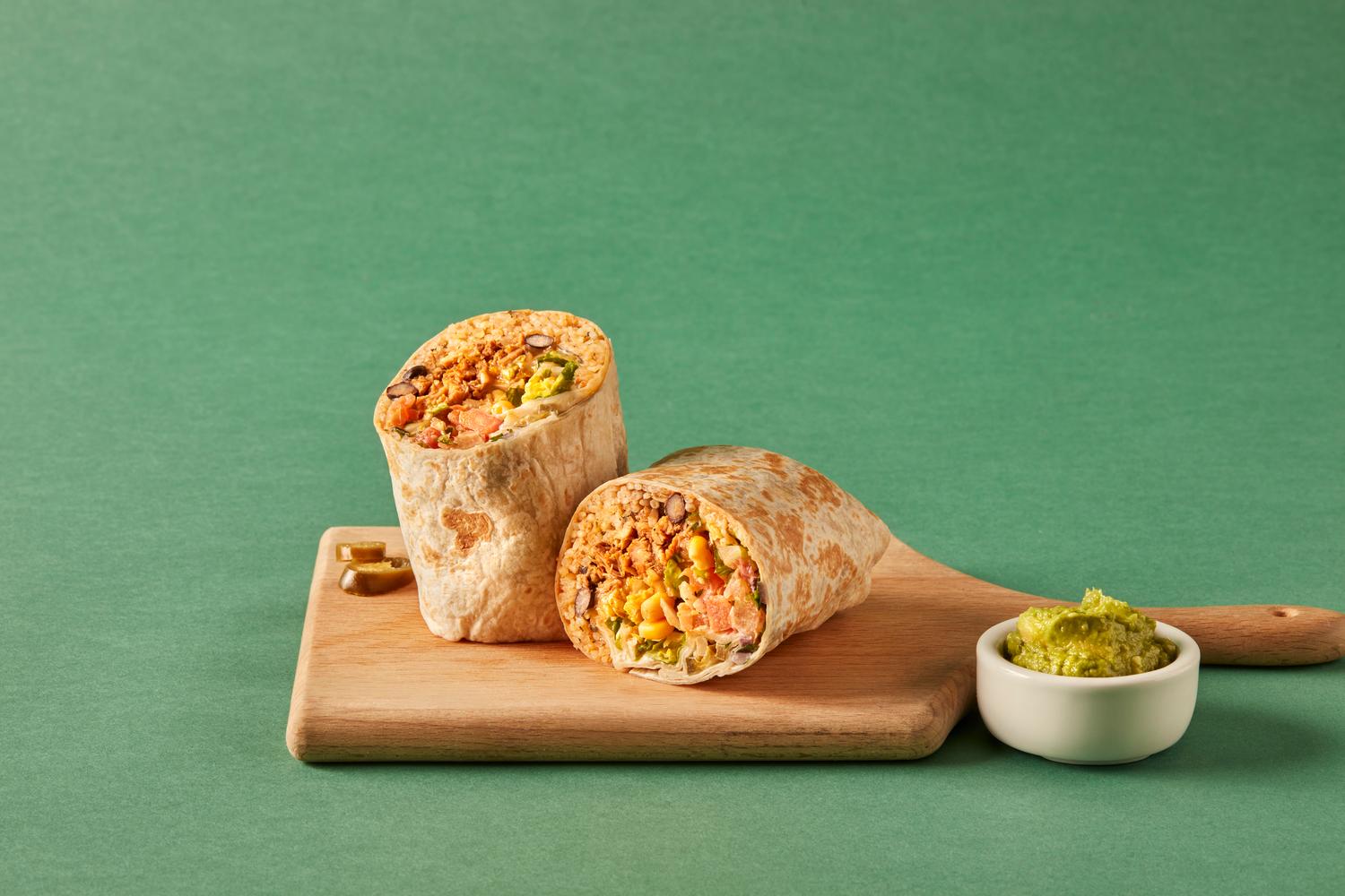 Chipotle Chicken & Chipotle Sauce Burrito
