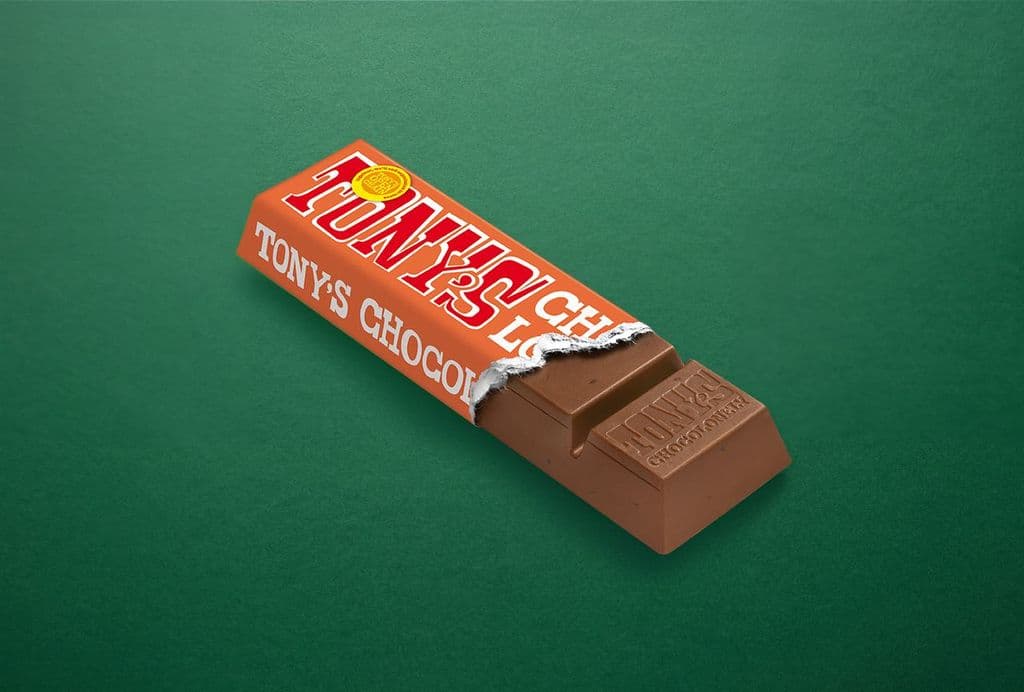 Tony's milk chocolate caramel sea salt 