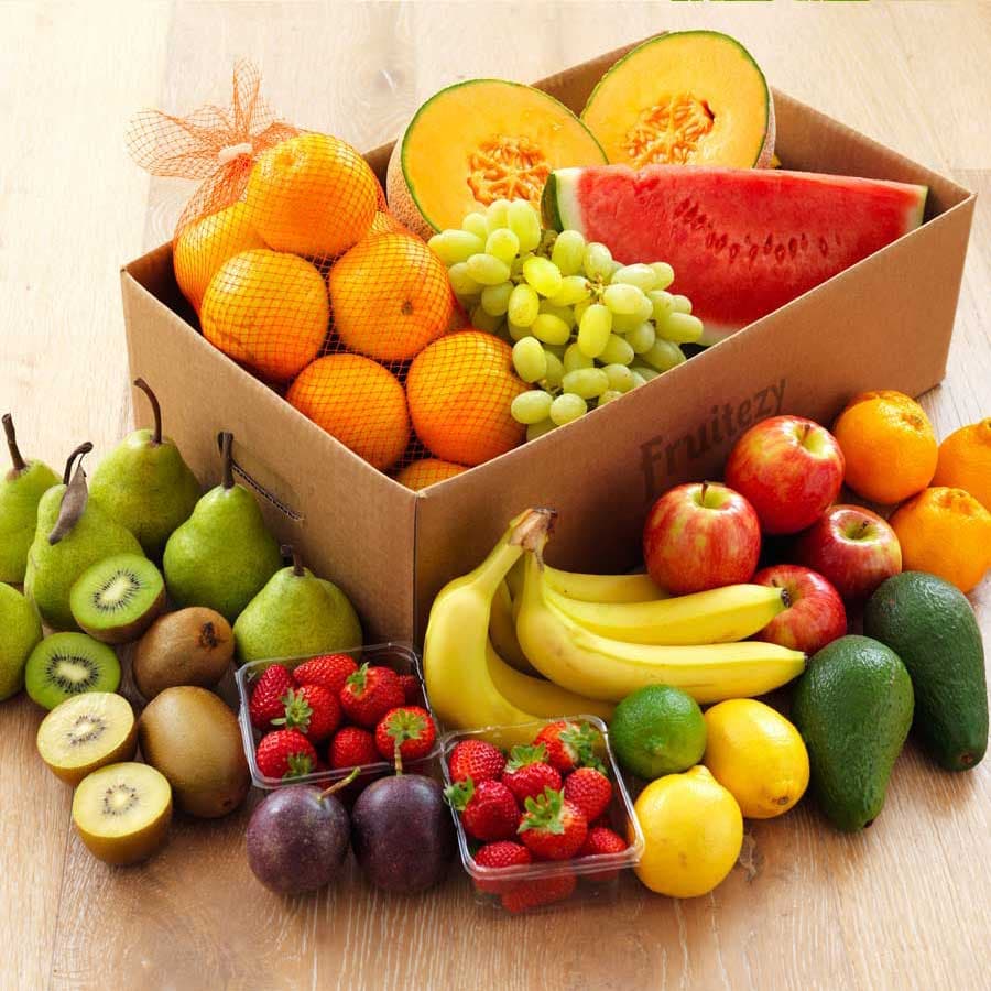 Basket of Whole Fruit
