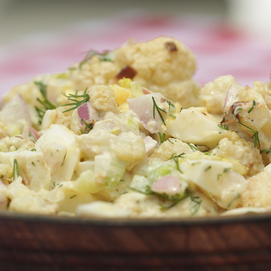 Cauliflower Potato Salad (Oval Tray)
