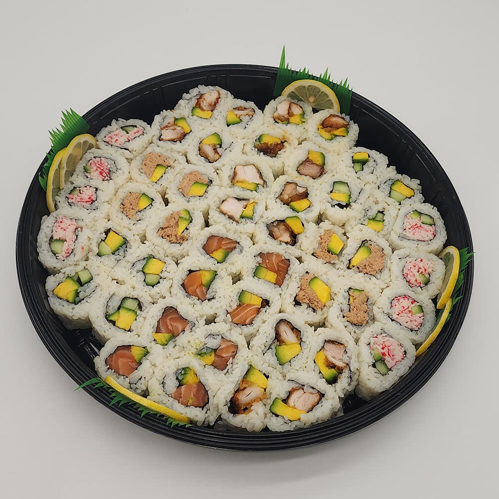 Medium Roll Combo Catering Platter (48 Pieces)